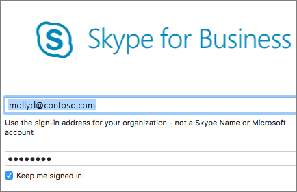 skype for business mac and outlook integration